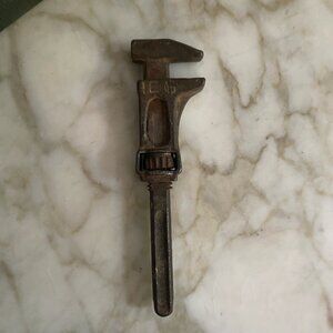 Antique 1800s WORKING Wrench Tool Cast Iron HEAVY